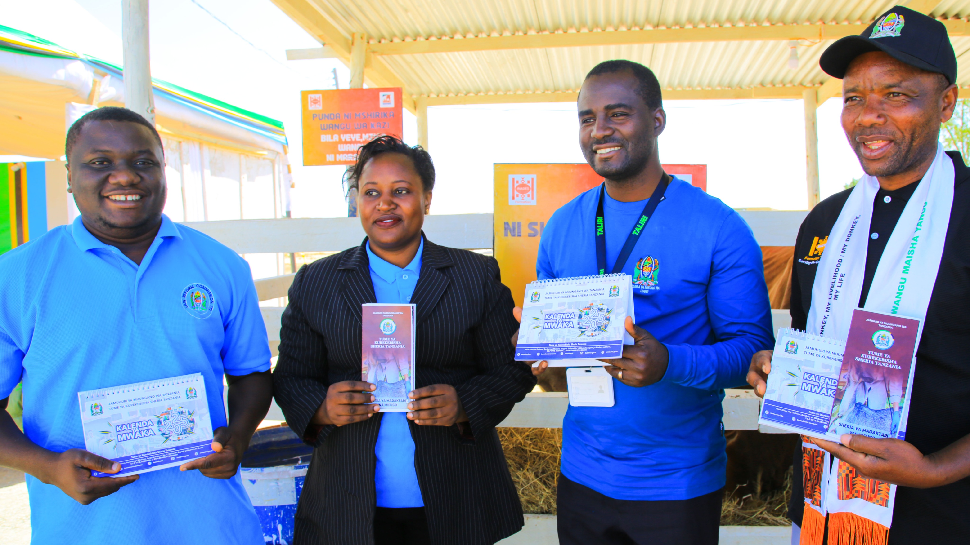 Tume ya Kurekebisha Sheria Tanzania yatoa elimu Kuhusu Sheria ya Ustawi wa Wanyama kwa Wafugaji.